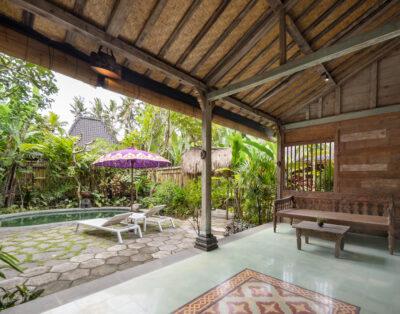 Korurua Dijiwa Ubud Wooden room with Private Pool Villa by DIJIWA sanctuaries