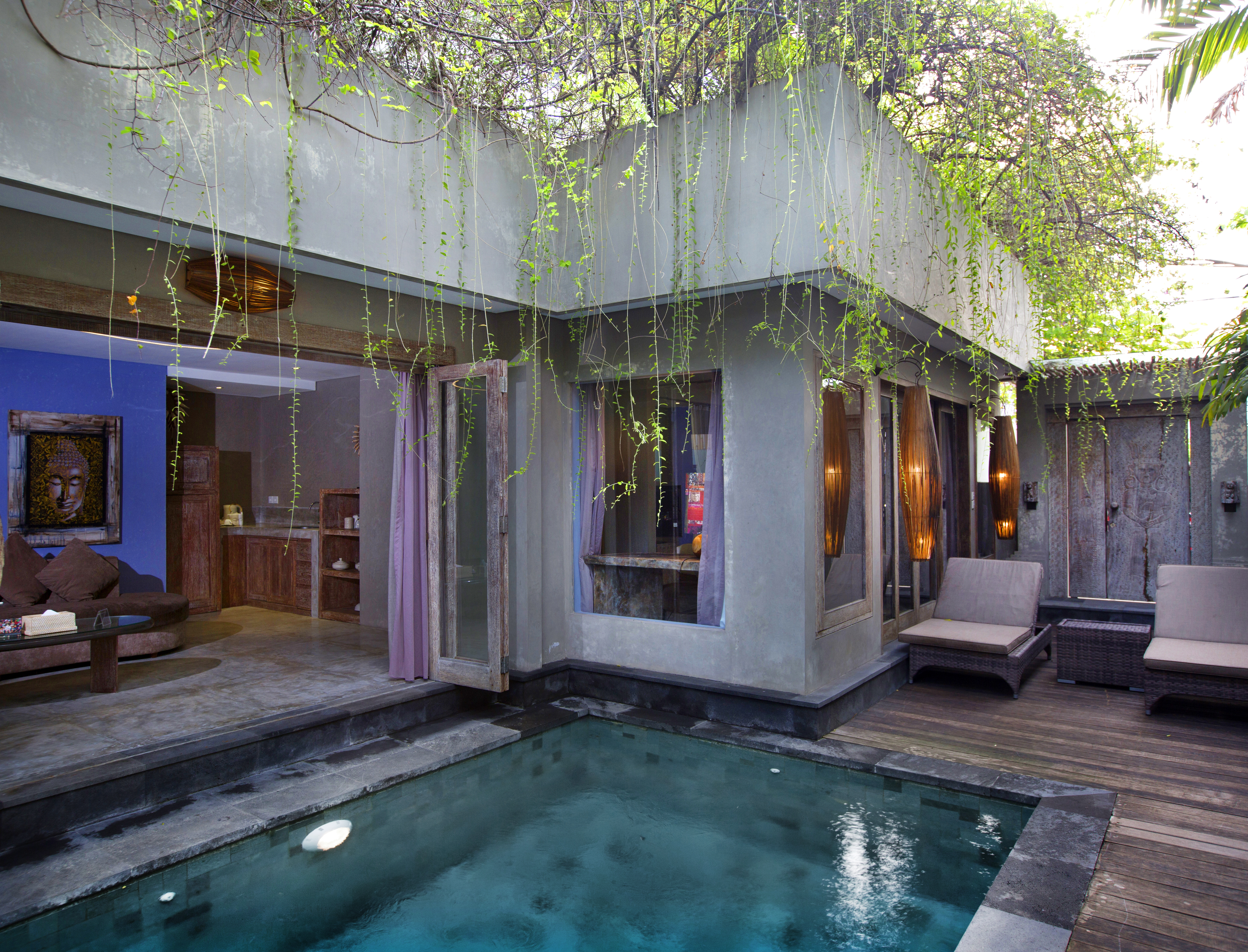 Villa Blue Karma Seminyak 1 Bedroom Suite with pool by Dijiwa Sanctuary