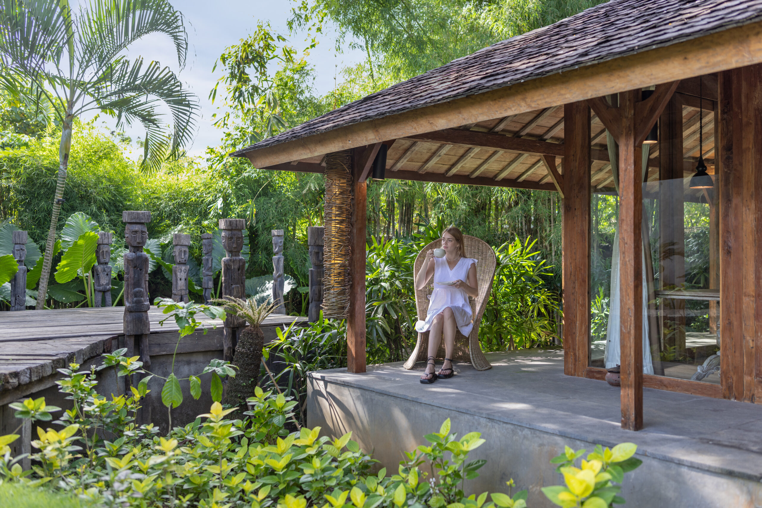 Villa Blue Karma Ubud 1 Bedroom Villa Garden view by Dijiwa Sanctuary