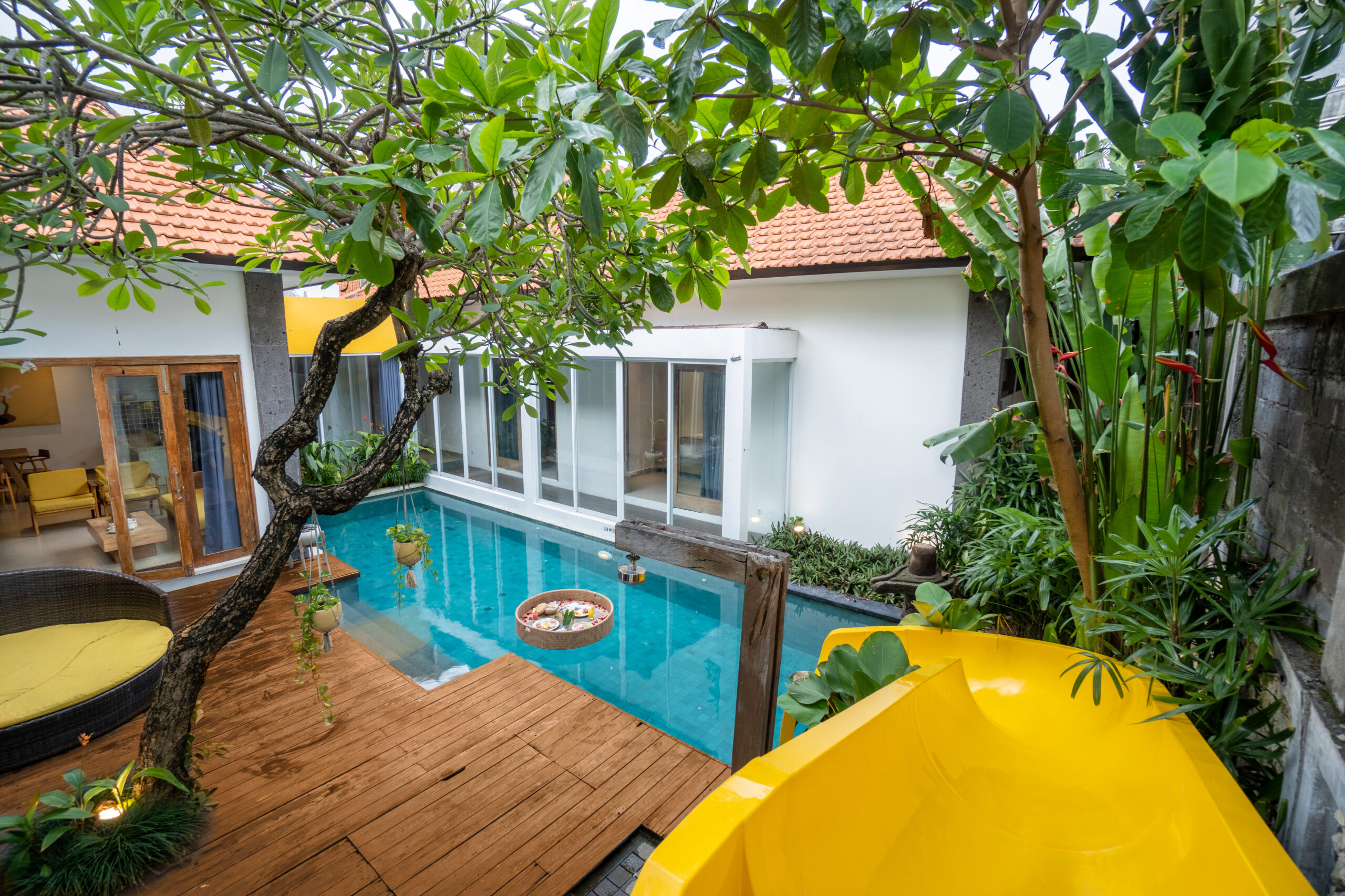 La Mira Villa Seminyak Royal 3 Bedroom Waterslide Villa with Private Pool and Bathtub by INI VIE HOSPITALITY