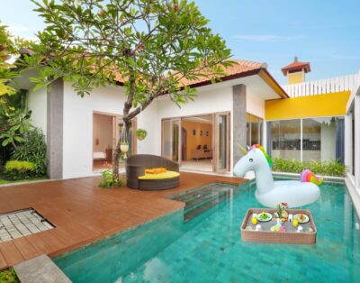 La Mira Villa Seminyak Royal 3 Bedroom Waterslide Villa with Private Pool and Bathtub by INI VIE HOSPITALITY