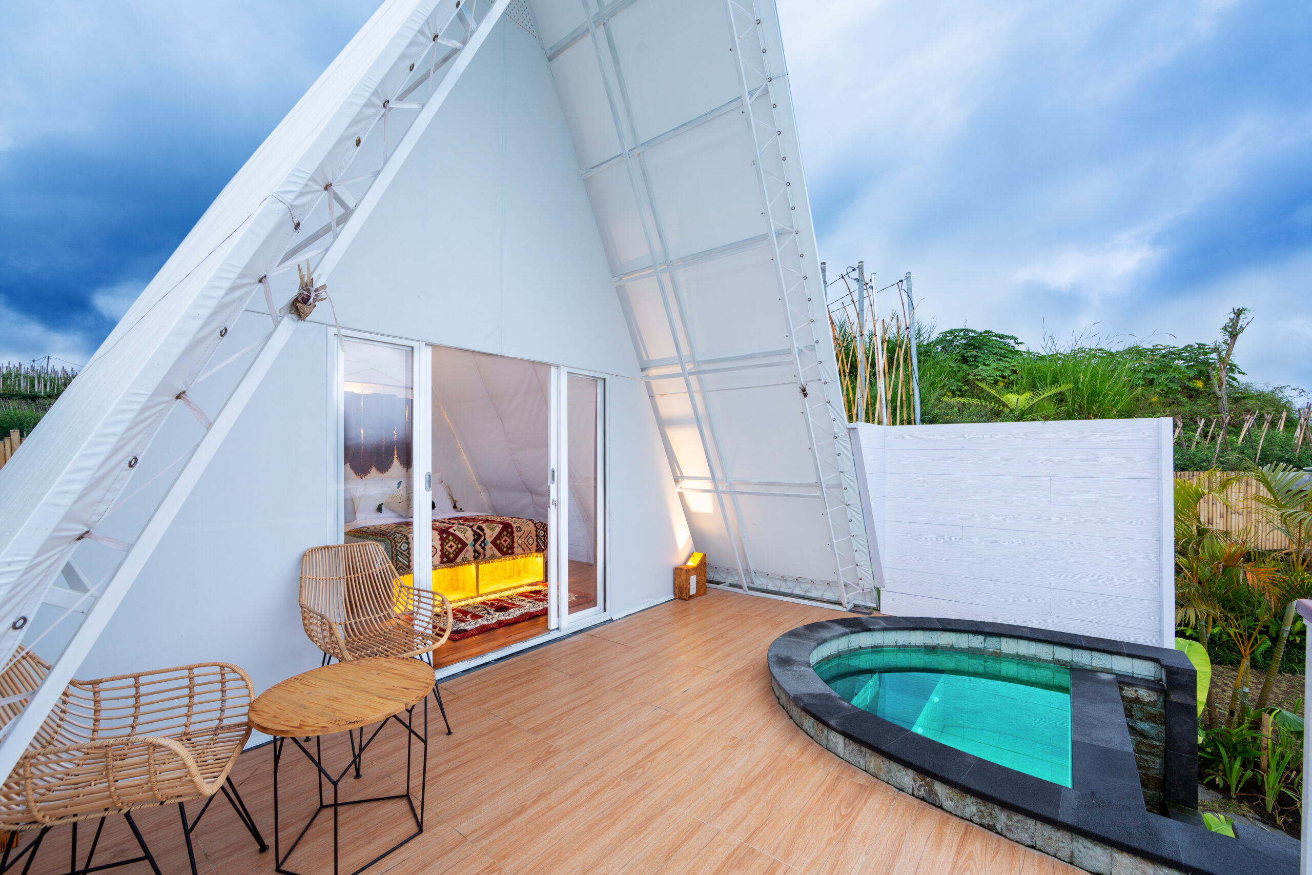 The Dewi Kintamani Suite Tent by SAMHITA
